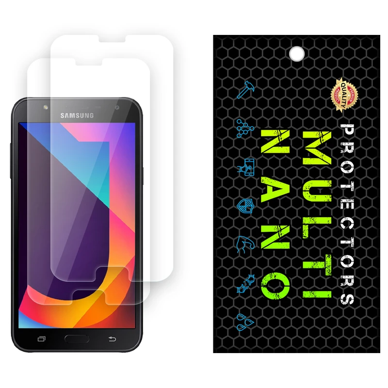 محافظ صفحه نمایش شفاف مولتی نانو مدل X-S2N مناسب برای گوشی موبایل سامسونگ Galaxy J7 Nxt بسته دو عددی