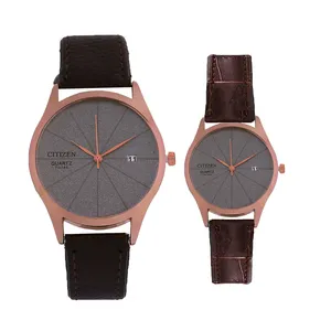 ست ساعت مچی عقربه ای زنانه و مردانه  مدل CT 2712 - GHA-TA