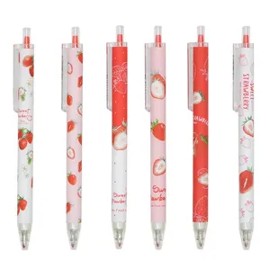 روان نویس طرح توت فرنگی کد MK-5207-18 مجموعه 6 عددی