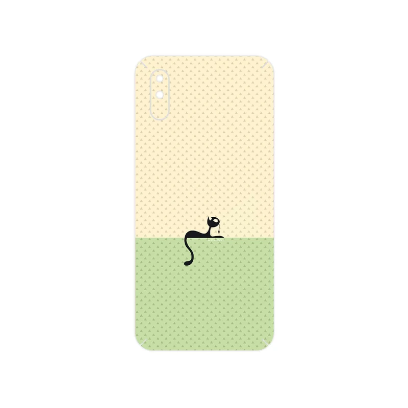 برچسب پوششی ماهوت مدل Minimal Internet Cat Icon مناسب برای گوشی موبایل آنر 9A