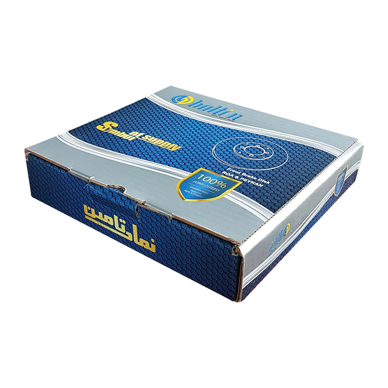 دیسک ترمز چرخ عقب بالتین کد 95113416 مناسب برای پژو 206 تیپ 5 بسته دو عددی