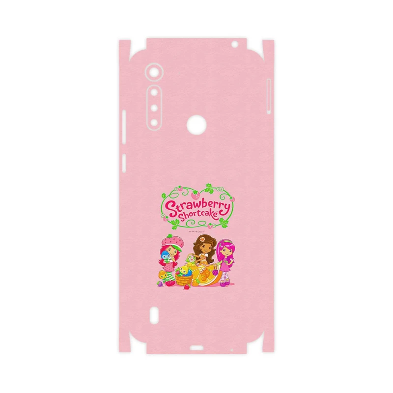 برچسب پوششی ماهوت مدل Strawberry Shortcake-FullSkin مناسب برای گوشی موبایل موتورولا Moto G8 Power Lite