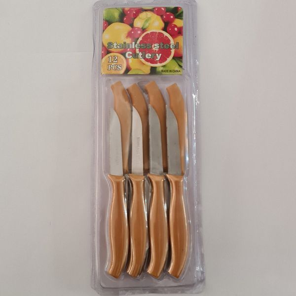 چاقو میوه خوری کد M54 بسته 12 عددی