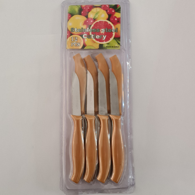 چاقو میوه خوری کد M54 بسته 12 عددی