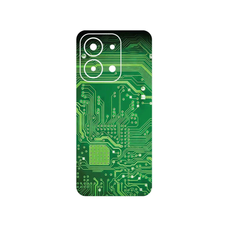برچسب پوششی ماهوت مدل Green_Printed_Circuit_Board مناسب برای گوشی موبایل شیائومی Redmi 15C 4G