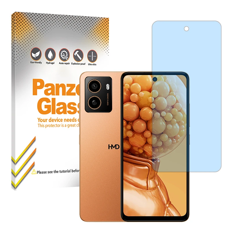 محافظ صفحه نمایش مات آنتی بلو پنزر گلس مدل Resistant مناسب برای گوشی موبایل اچ ام دی Pulse Plus