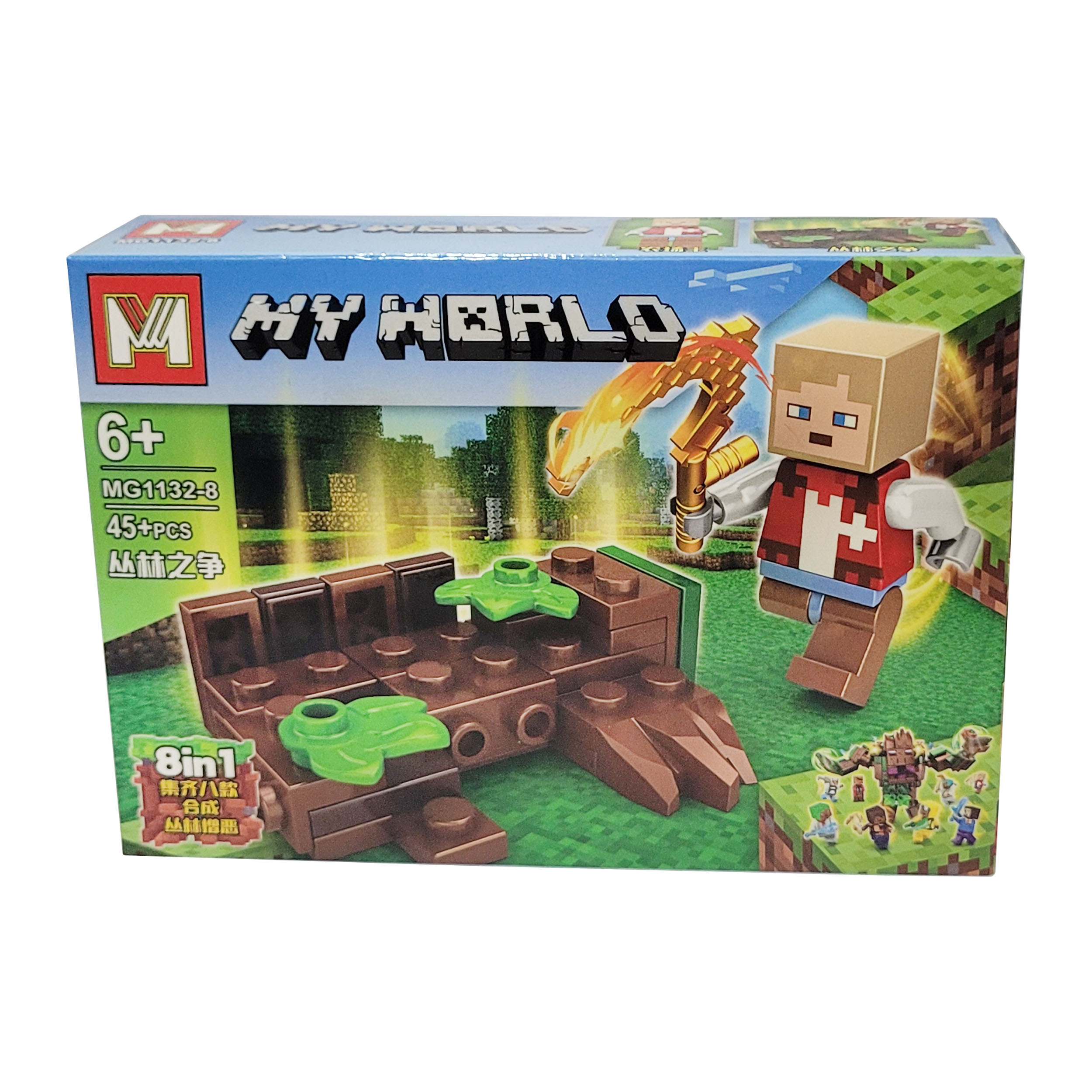 ساختنی 45 تکه مدل ماینکرافت کد 11328