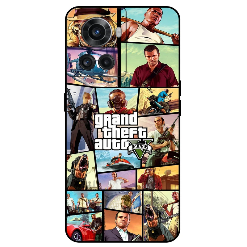 کاور مگافون طرح جی تی ای مدل 8240 مناسب برای گوشی موبایل وان پلاس Ace