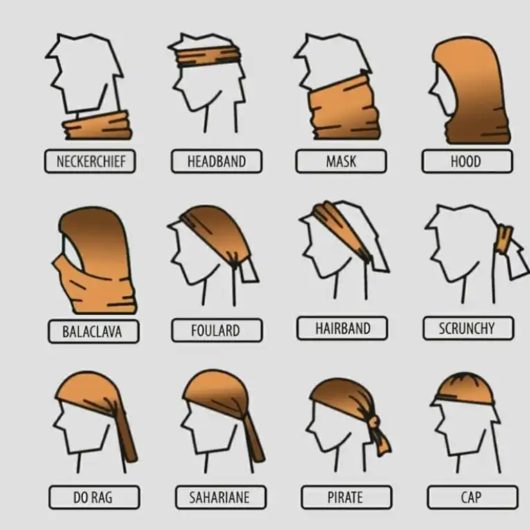 دستمال سر و گردن مدل ماشین