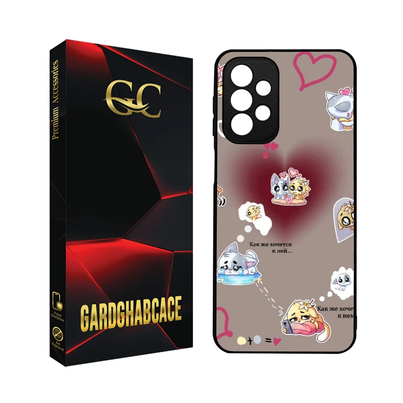 کاور گارد قاب کیس مدل دخترانه T مناسب برای گوشی موبایل سامسونگ  Galaxy A52 \ A52s 