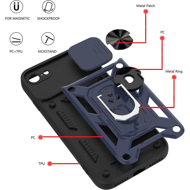 قیمت و خرید کاور گاردتک مدل Dcamp2 مناسب برای گوشی موبایل اپل Iphone SE