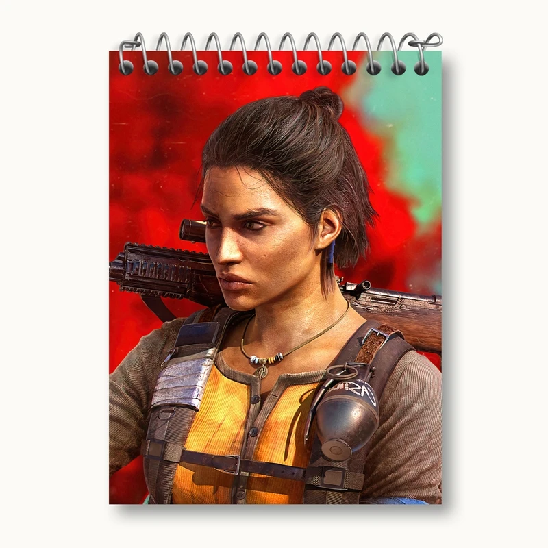 دفتر یادداشت 50 برگ خندالو مدل فار شیش فارکرای کد 30687