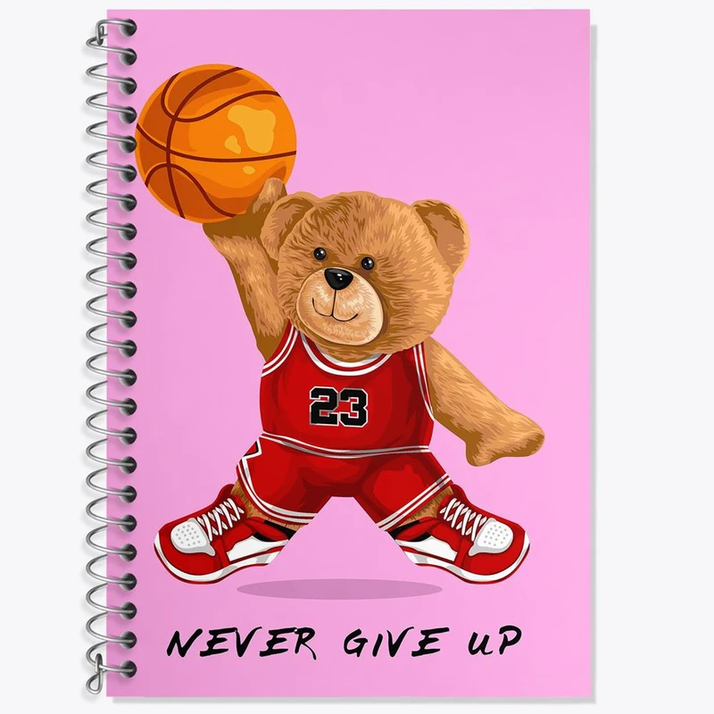 دفتر لغت 50 برگ خندالو مدل تدی Teddy کد 26141