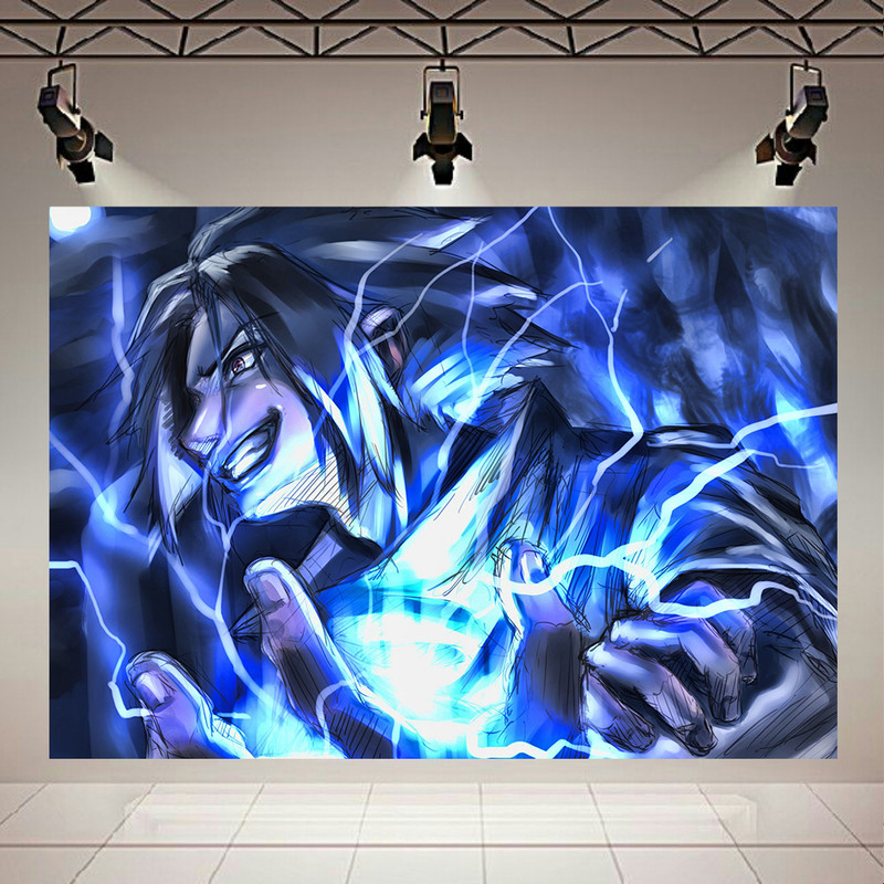 پوستر طرح انیمه مدل Sasuke Uchiha کد AR14710