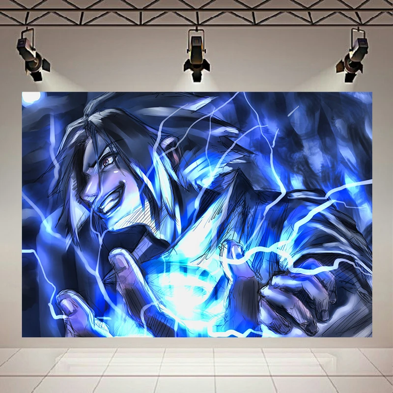 تابلو شاسی طرح انیمه مدل Sasuke Uchiha کد AR635