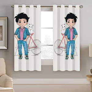 پرده نیروانا طرح کودک  مدل هازان کد 8150  سایز 140×200 سانتی متر