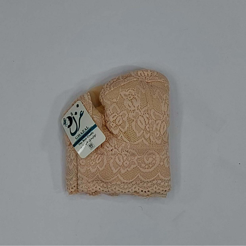 سوتین زنانه غزل مدل دانتل دالبری کش پهن کد 780