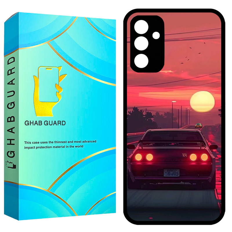 کاور قاب گارد طرح ماشین مدل GCHPA34 مناسب برای گوشی موبایل سامسونگ Galaxy A34 5G