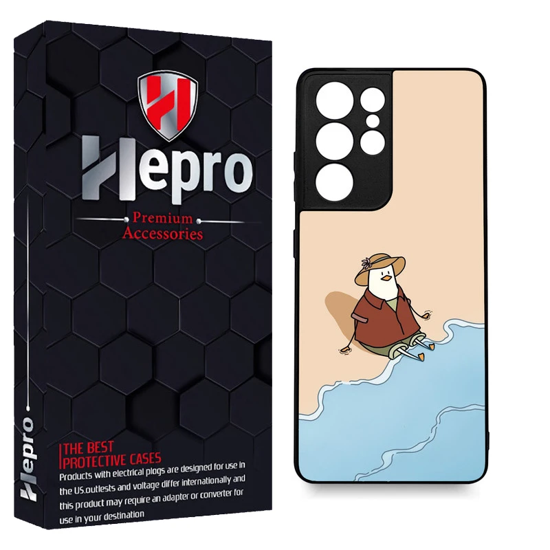کاور هپرو طرح فانتزی مدل TPU مناسب برای گوشی موبایل سامسونگ Galaxy S21 ULTRA