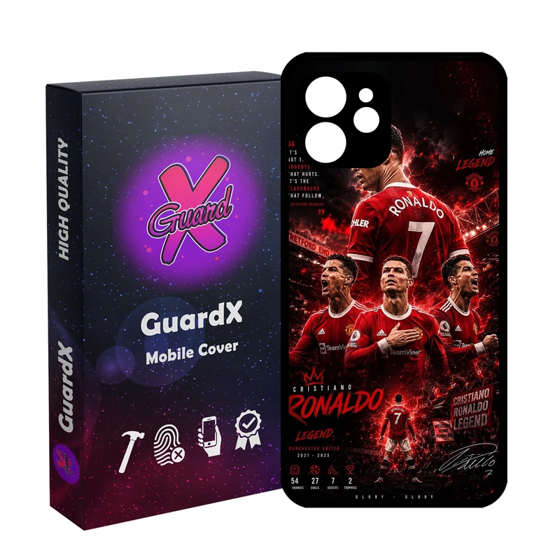 کاور گارد ایکس طرح Ronaldo مدل 11091 مناسب برای گوشی موبایل اپل iPhone 12
