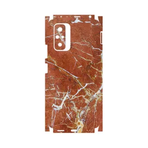 MAHOOT Red Marble-FullSkin Cover Sticker for Xiaomi Redmi Note 10 Pro