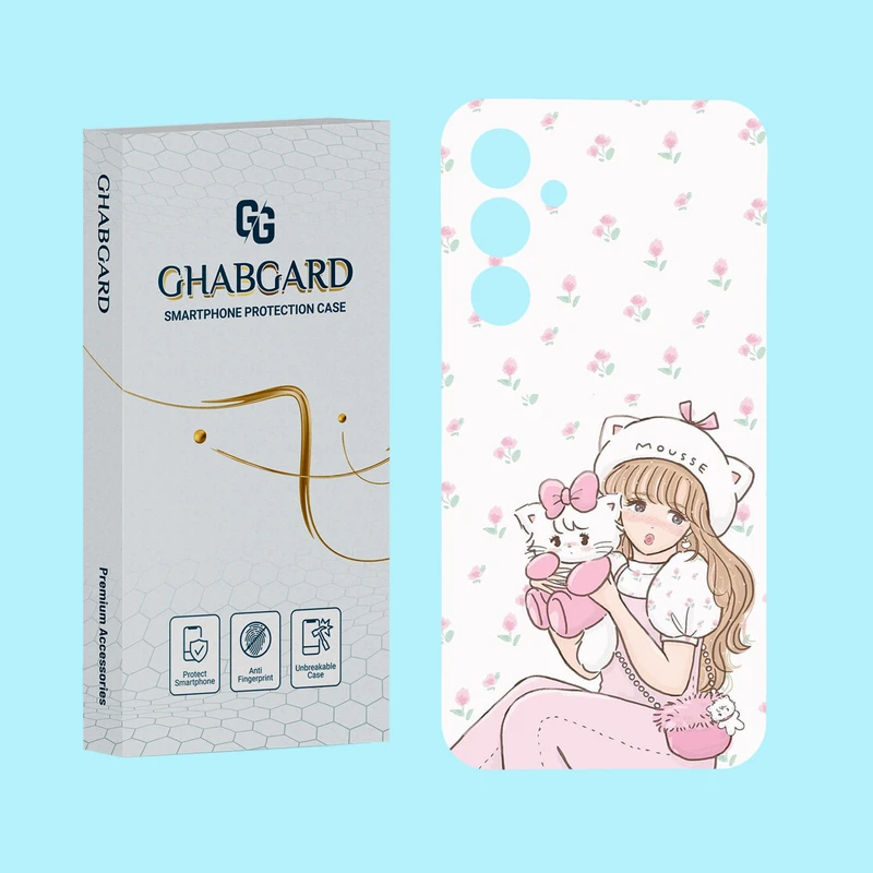   کاور قاب گارد مدل دخترانه مناسب برای گوشی موبایل سامسونگ Galaxy A55 5G