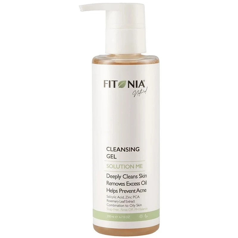 ژل شستشو فیتونیا مدل solution me مخصوص پوست چرب و مختلط حجم 200 میلی لیتر 