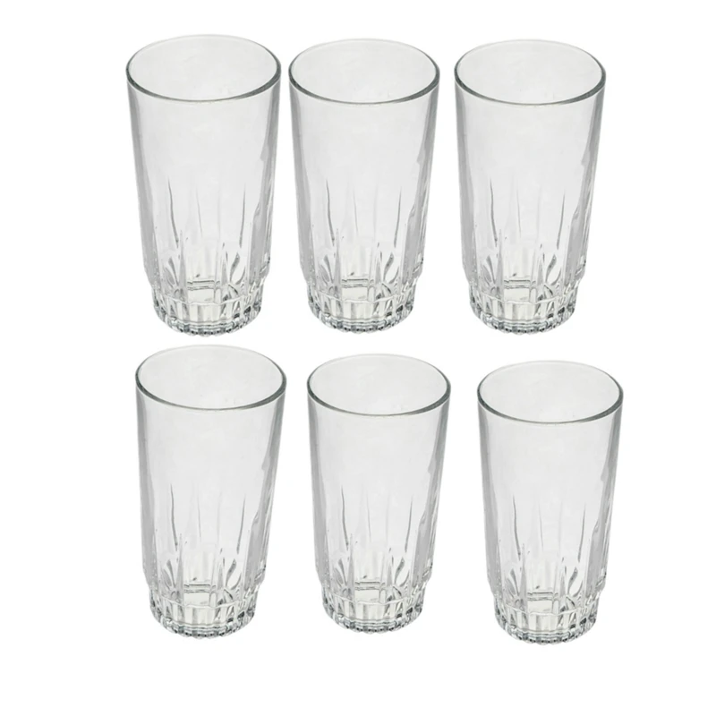 لیوان لومینارک مدل نیزه ای بسته 6 عددی