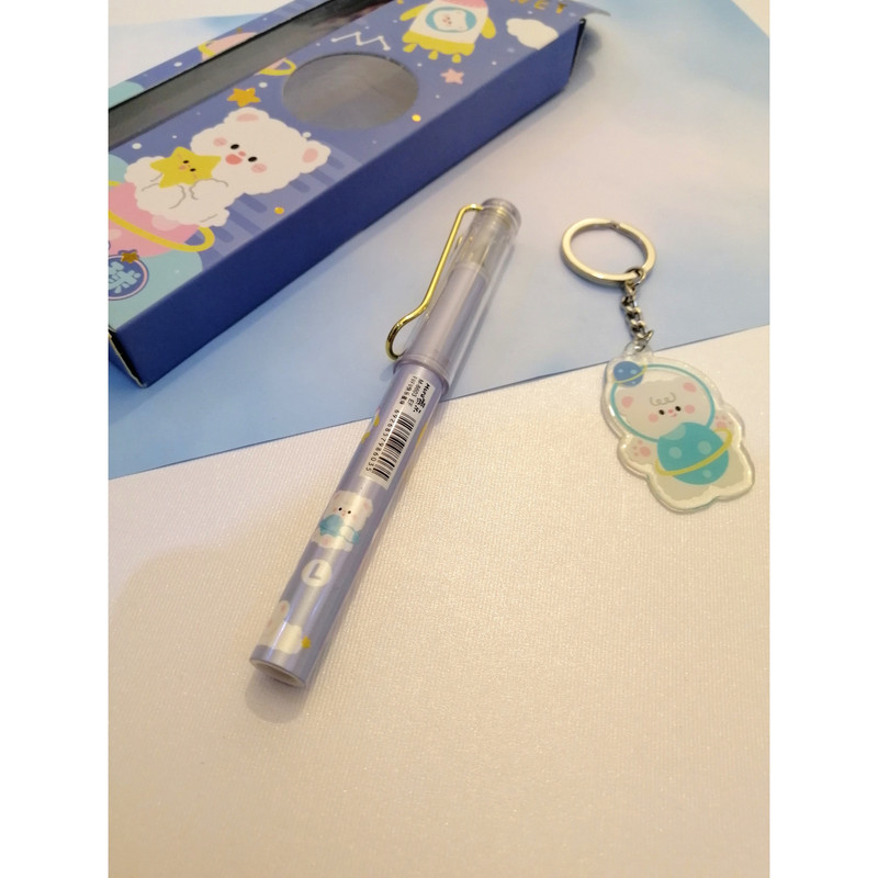 خودنویس مدل FUFU طرح ستاره مجموعه 6 عددی