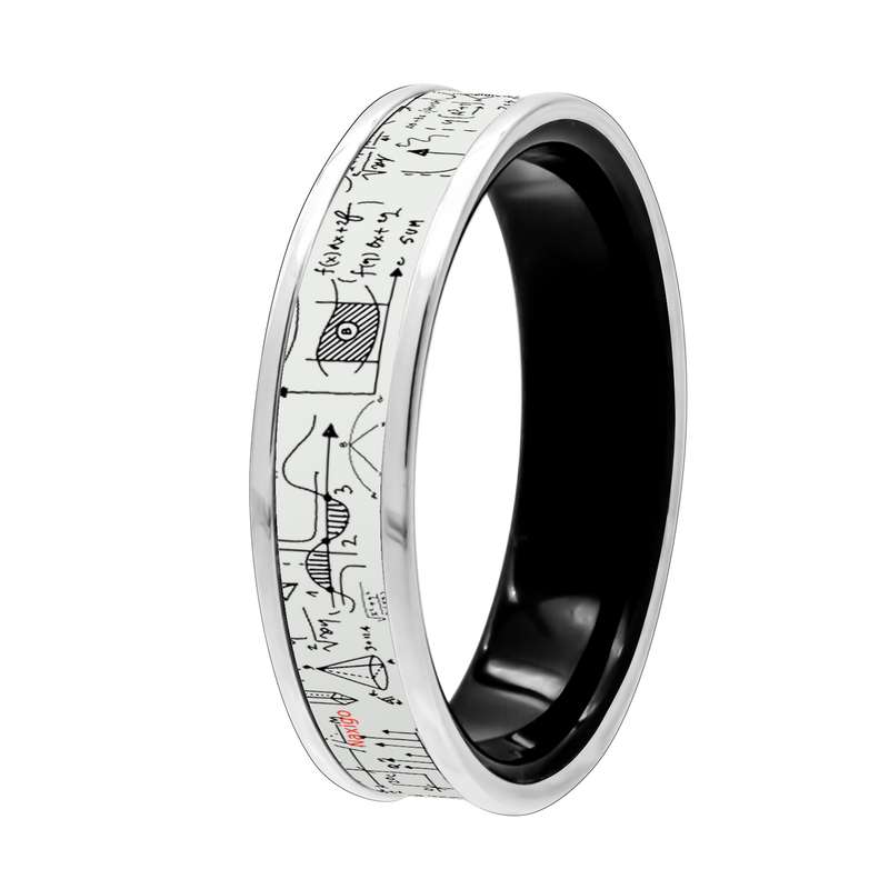 انگشتر ناکسیگو مدل شب تاب طرح ریاضی کد RB15618 انگشتر ناکسیگو مدل شب تاب طرح ریاضی کد RB15618