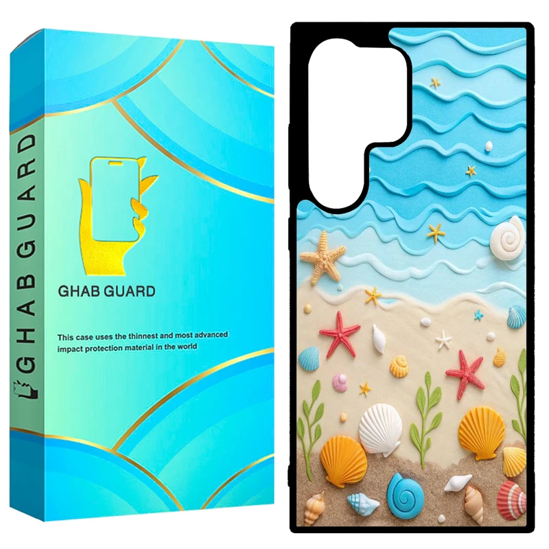 کاور قاب گارد طرح دریا مدل GCHPD24U مناسب برای گوشی موبایل سامسونگ Galaxy S24 Ultra 5G