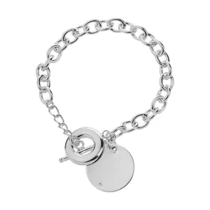 دستبند نقره زنانه کد ZB-H41