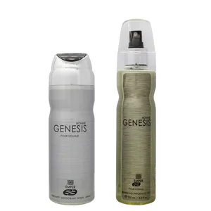 بادی اسپلش مردانه امپر مدل GENESIS HOMME حجم 250 میلی لیتر به همراه اسپری بدن مردانه امپر مدل GENESIS HOMME حجم 200 میلی لیتر