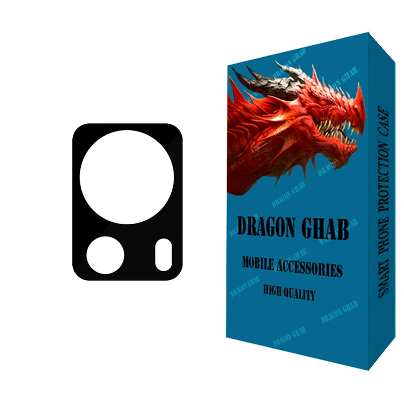 محافظ لنز دوربین دراگون قاب مدل 3D مناسب برای گوشی موبایل شیائومی  13 Lite