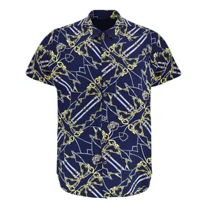 پیراهن آستین کوتاه مردانه مدل M2444