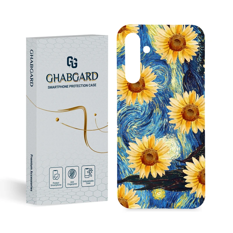 کاور قاب گارد مدل گل مناسب برای گوشی موبایل سامسونگ Galaxy A25 5G