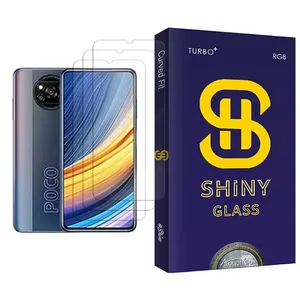 Atouchbo Shiny Glass MIX003 Screen Protector For Xiaomi Poco X3 Pro Pack Of 3