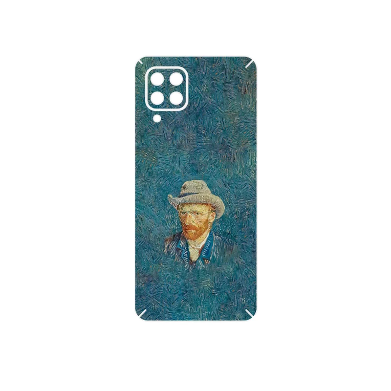 برچسب پوششی ماهوت مدل Self portrait with a gray felt hat مناسب برای گوشی موبایل سامسونگ Galaxy M32