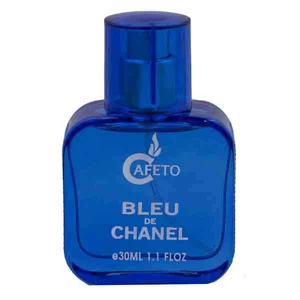 عطرجیبی مردانه کافه تو مدل بلو شنل حجم 30 میلی لیتر