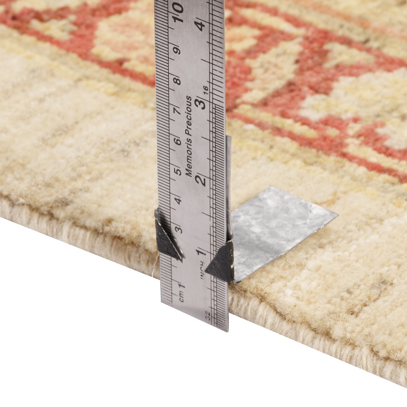 فرش دستباف نه و نیم متری سی پرشیا کد 179683 زمینه کرم