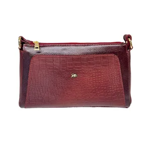 کیف رودوشی زنانه سرزمین چرم مدل انریکو کد 301315