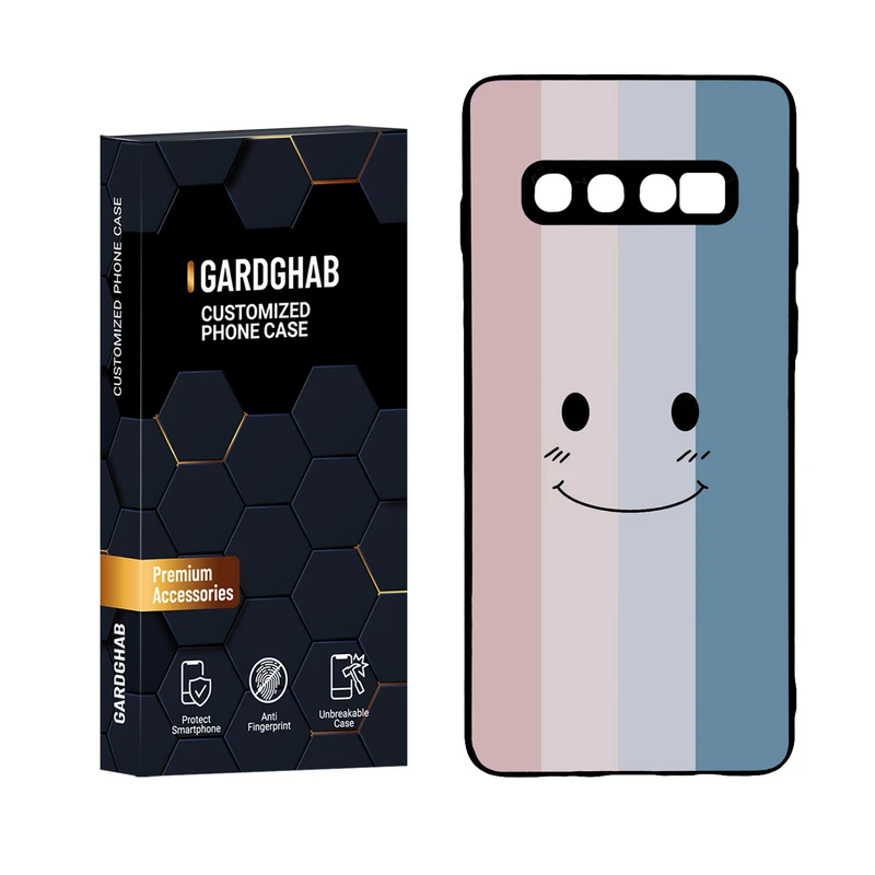 کاور گارد قاب مدل پشت گلس ساده مناسب برای گوشی موبایل سامسونگ Galaxy S10