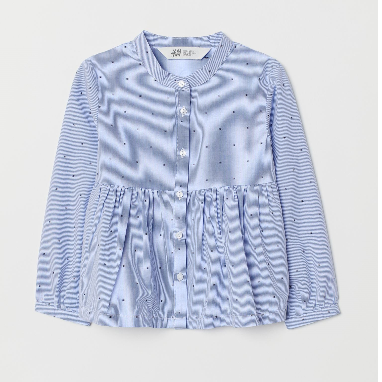 پیراهن دخترانه اچ اند ام مدل 00536