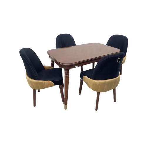 میز و صندلی ناهارخوری 4 نفره گالری چوب آشنایی مدل 797