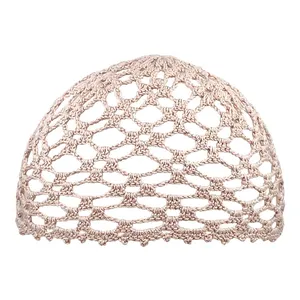 کلاه دستبافت زنانه مدل توری کد 0111540