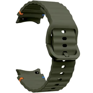 Masir Silicone ORG Sport Strap suitable for Samsung Galaxy Watch 5 40mm / Watch 44mm / Watch 5 Pro 45mm