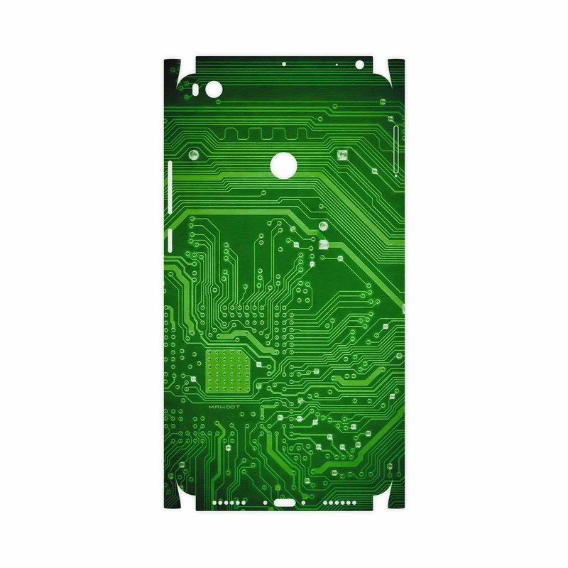 برچسب پوششی ماهوت مدل Green Printed Circuit Board-FullSkin مناسب برای گوشی موبایل شیائومی Mi Max 2