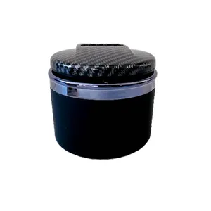 زیر سیگاری خودرو مدل carbon طرح لیوانی