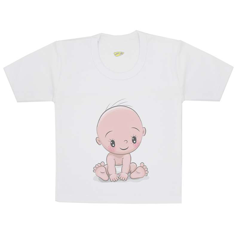 تی شرت آستین کوتاه نوزادی کارانس مدل TSB-3097