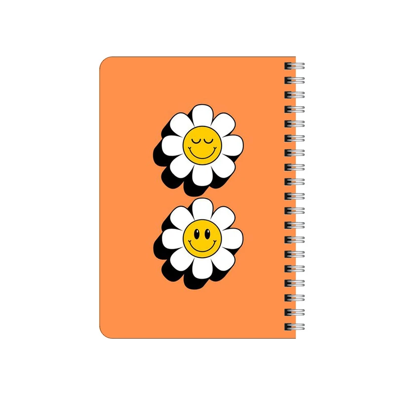 دفترچه یادداشت بامبیلیپ مدل چوبی طرح گلهای خوشحال  کد 2348573